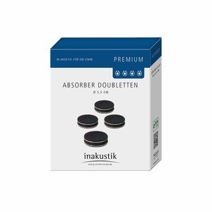 Абсорбер Inakustik 008509 Premium Doublette Chrome 4-Set