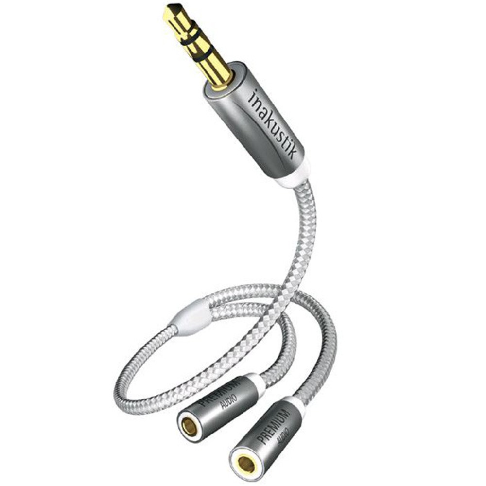 Переходник Jack - Jack Inakustik 00410212 Premium Y-Adapter