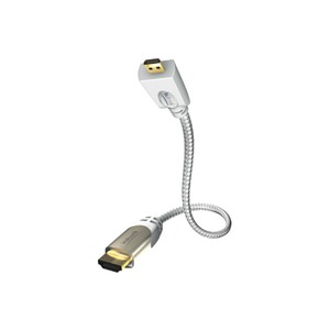 Кабель HDMI - MicroHDMI Inakustik 00423307 Premium HDMI Micro 0.75m