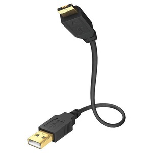 Кабель USB 2.0 Тип A - B micro Inakustik 01070041 Premium High Speed USB 2.0 1.0m