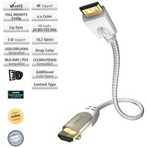 Кабель HDMI - MiniHDMI Inakustik 00423215 Premium HDMI Mini 1.5m