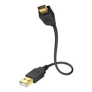 Кабель USB 2.0 Тип A - B 5pin mini Inakustik 01070021 Premium mini USB 1.0m