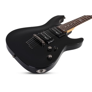 Гитара леворукая SCHECTER SGR C-1 L/H BLK