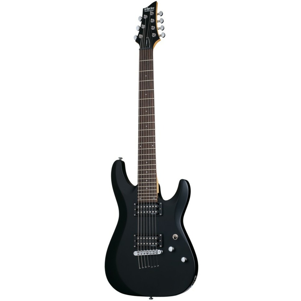 Гитара леворукая SCHECTER C-7 DELUXE SBK L/H