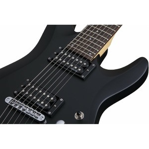 Гитара леворукая SCHECTER C-7 DELUXE SBK L/H