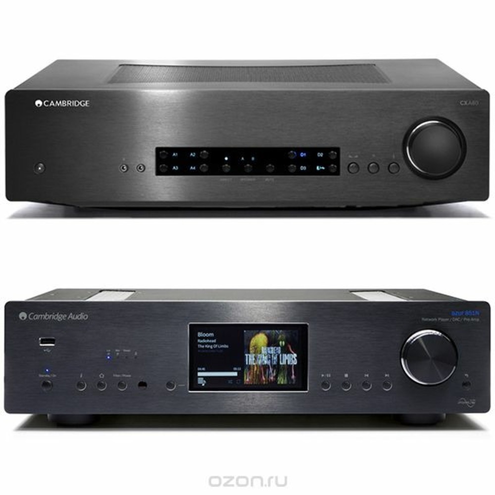 Интегральный усилитель Cambridge Audio CXA 60 + 851N black