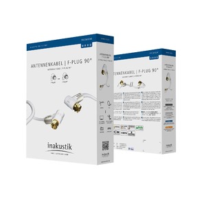 Антенный кабель готовый Inakustik 00426403 Premium HDTV Antenna 100 dB 3.0m