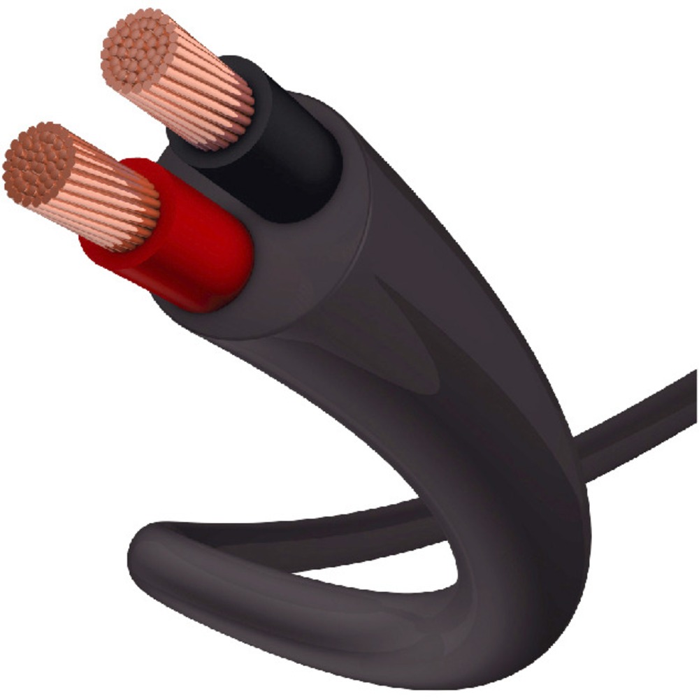 Кабель акустический с катушки двухжильный Inakustik 00402708 Premium Black 1.5