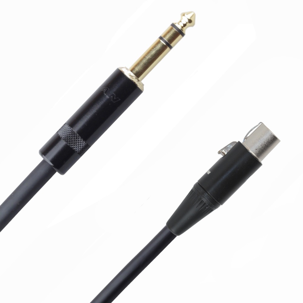 Кабель аудио 1xJack - 1xMini XLR Rich Pro RP344BLK 1.5m