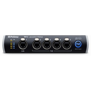 Сетевой протокол для передачи аудио и видео PreSonus StudioLive SW5E