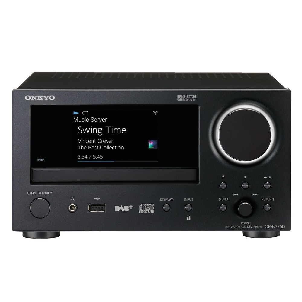 CD ресивер Onkyo CR-N 775D Black