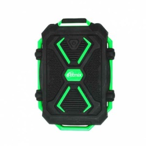 Сетевое зарядное устройство универсальное Ritmix RPB-10407LT Black/Green