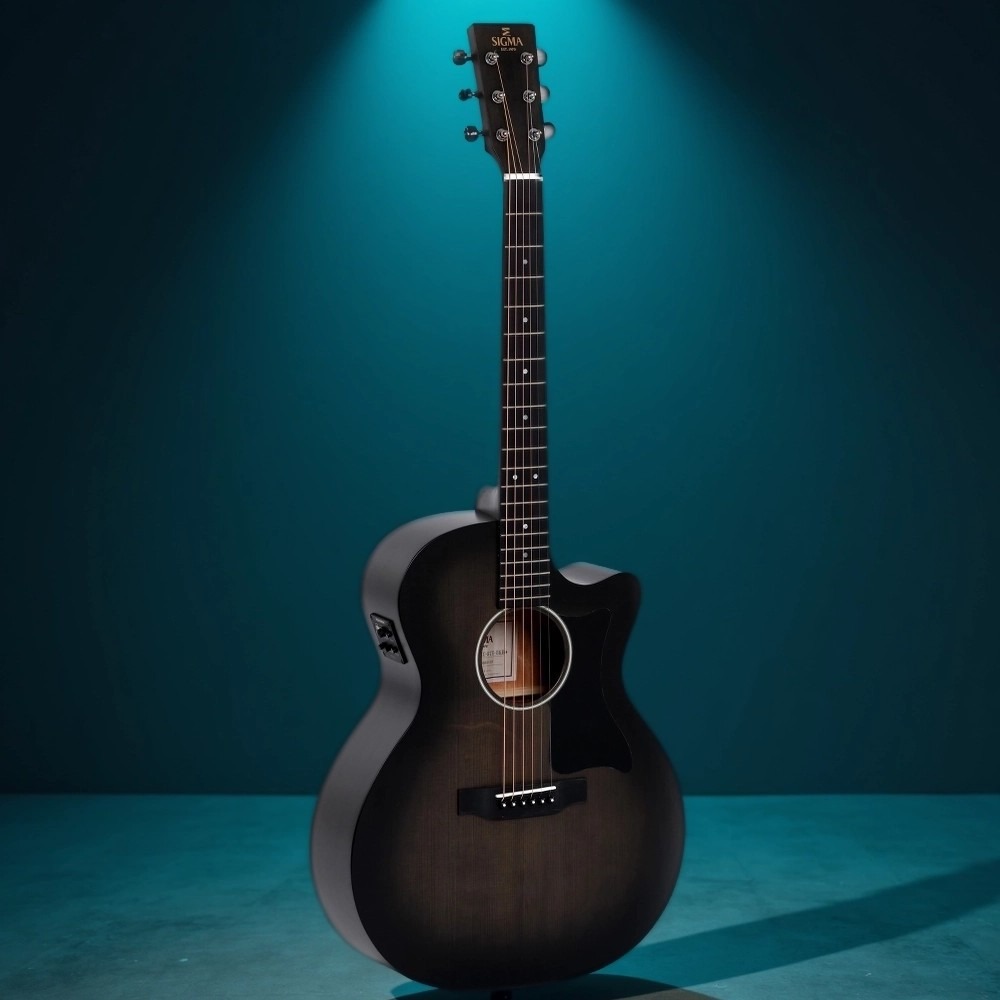 Электроакустическая гитара Sigma GMC-STE-BKB