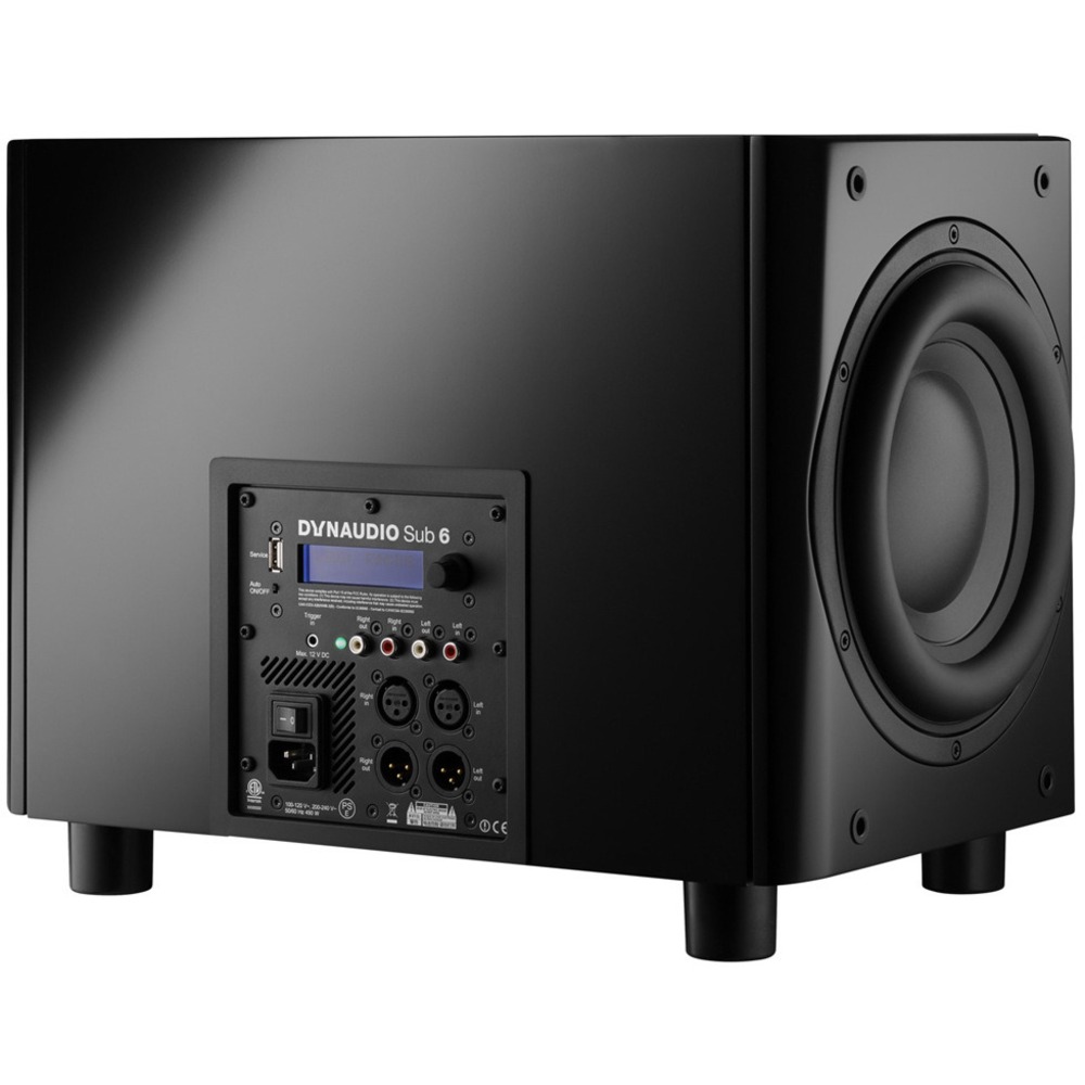 Сабвуфер закрытого типа Dynaudio Sub 6 Satin Black