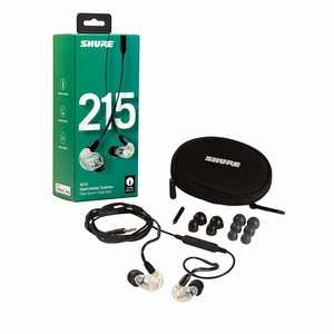 Наушники внутриканальные классические Shure SE215-CL-UNI-EFS