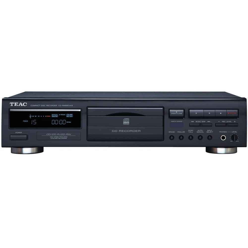 Студийный рекордер/проигрыватель Teac CD-RW890 MkII Black