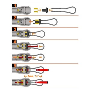 Струнодержатель для скрипки Wittner 260611