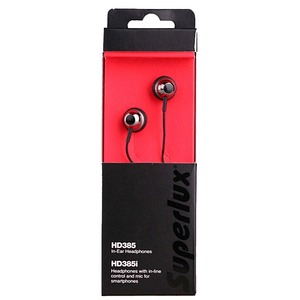 Наушники внутриканальные классические SUPERLUX HD385