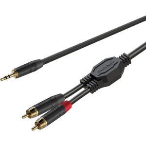 Кабель аудио 1xMini Jack - 2xRCA Roxtone GPTC140/1 1.0m