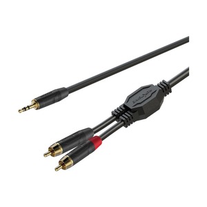 Кабель аудио 1xMini Jack - 2xRCA Roxtone GPTC140/1 1.0m