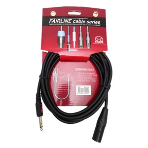 Кабель аудио 1xJack - 1xXLR SUPERLUX SFM3.0MV 3.0m