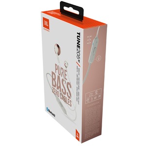 Наушники внутриканальные беспроводные JBL Tune 205BT Rose Gold