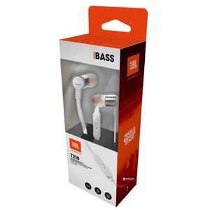 Наушники внутриканальные классические JBL T 210 GRY