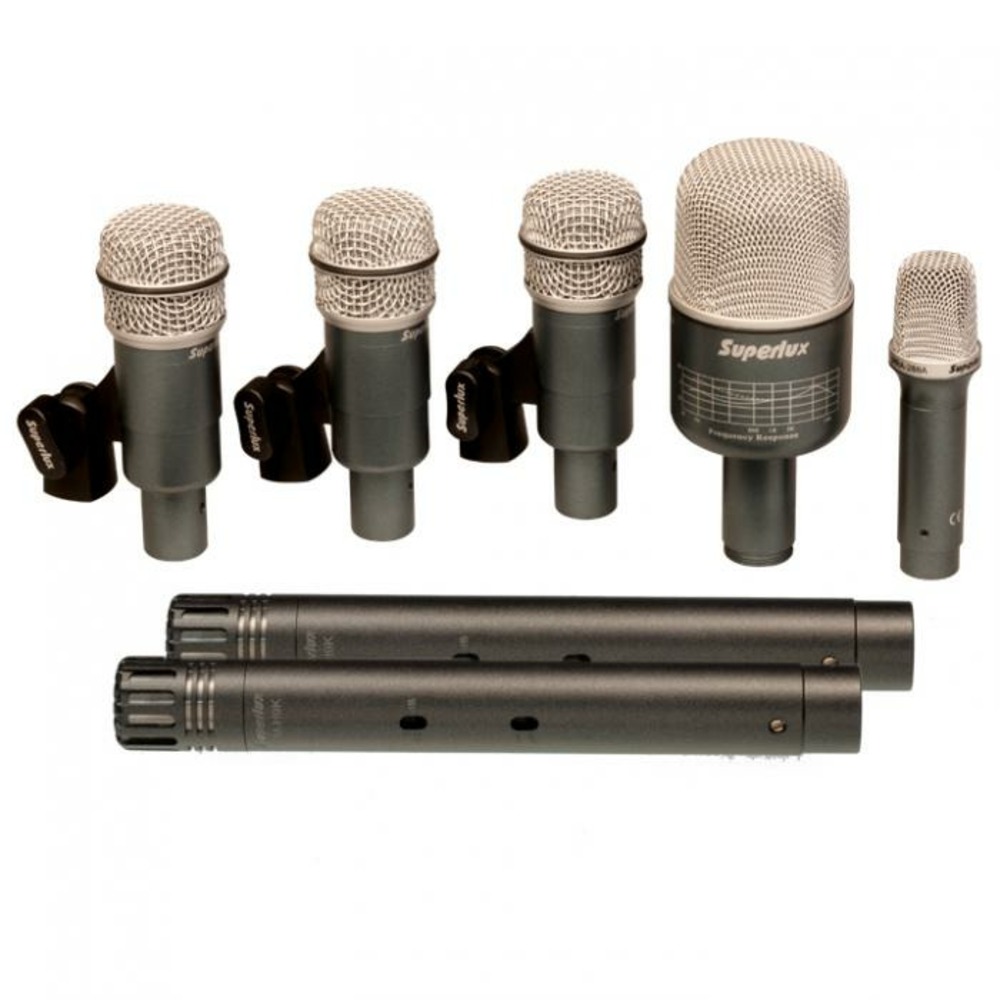 Микрофон для барабана набор SUPERLUX DRKB5C2MKII