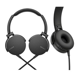 Наушники накладные классические Sony MDR-XB550AP/B black
