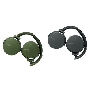 Наушники накладные классические Sony MDR-XB550AP/G green