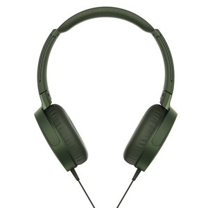 Наушники накладные классические Sony MDR-XB550AP/G green