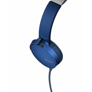 Наушники накладные классические Sony MDR-XB550AP/L blue