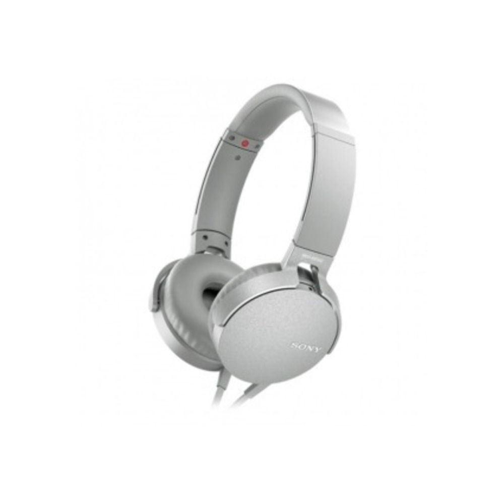Наушники накладные классические Sony MDR-XB550AP/W white
