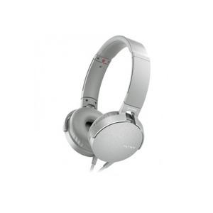 Наушники накладные классические Sony MDR-XB550AP/W white
