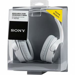 Наушники мониторные классические Sony MDR-XD150w