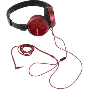 Наушники накладные классические Sony MDR-ZX310/R red