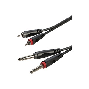 Кабель аудио 2xJack - 2xRCA Roxtone RACC150/3 3.0m