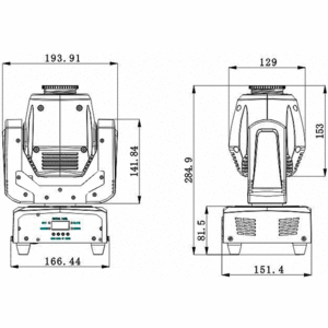 Прожектор полного движения LED Estrada Pro LED MH 60S