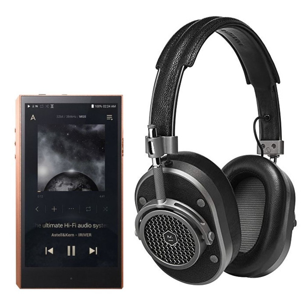 Цифровой плеер Hi-Fi Astell&Kern SP1000 Copper 256 Gb + Master & Dynamic MH40G1