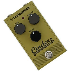 Гитарная педаль эффектов/ примочка Tc Electronic CINDERS OVERDRIVE 