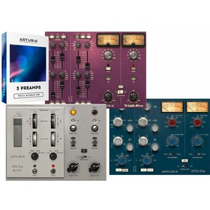 Программное обеспечение для студии Arturia 3 Preamps