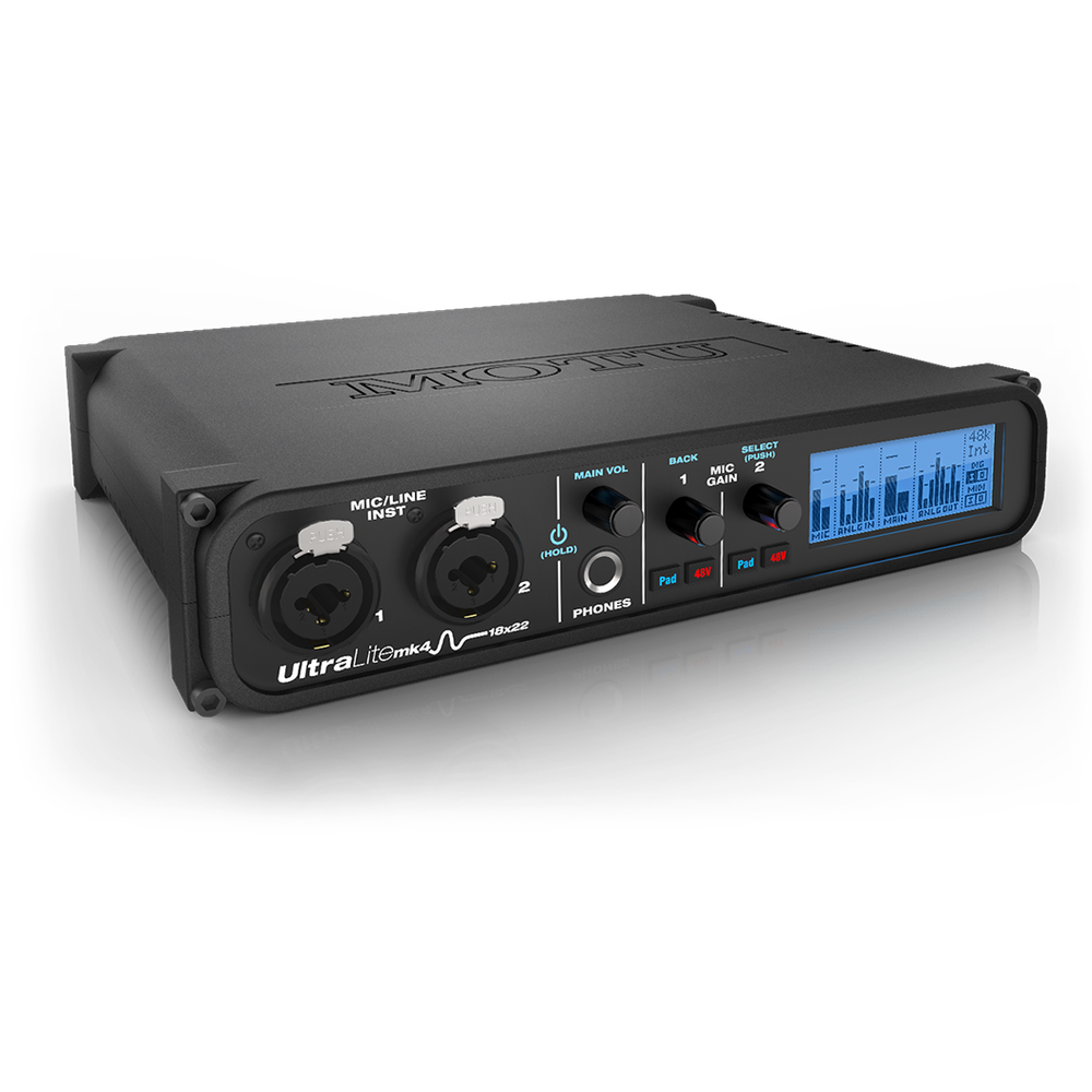 Внешняя звуковая карта с USB MOTU UltraLite mk4