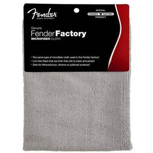 Средство по уходу за гитарой FENDER FACTORY MICROFIBER CLOTH GRAY
