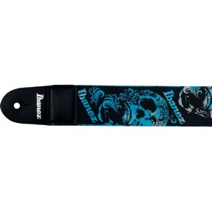 Ремень для гитары IBANEZ GSD50-P8 DESIGN STRAP - SKULL