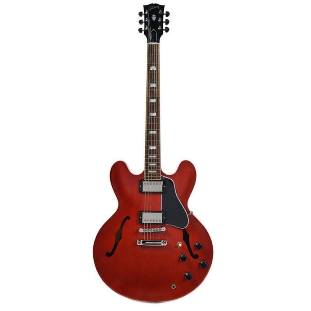 Гитара полуакустическая Gibson 2018 MEMPHIS ES-335 SATIN WINE RED
