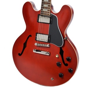 Гитара полуакустическая Gibson 2018 MEMPHIS ES-335 SATIN WINE RED