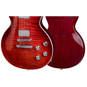 Электрогитара Les Paul Gibson LES PAUL STANDARD HP 2018 BLOOD ORANGE FADE