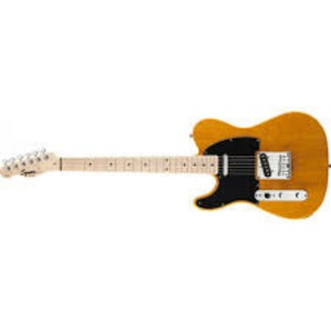 Гитара леворукая Fender SQUIER AFFINITY TELECASTER LEFT HANDED MN BUTTERSCOTCH BLONDE