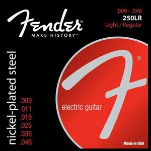 Струны для электрогитары Fender STRINGS NEW SUPER 250LR NPS BALL END 9-46