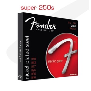 Струны для электрогитары Fender STRINGS NEW SUPER 250LR NPS BALL END 9-46